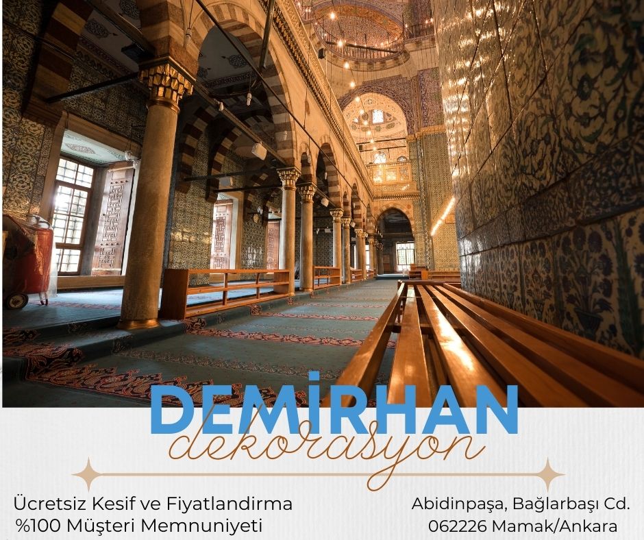 Ankara Cami Dekorasyon